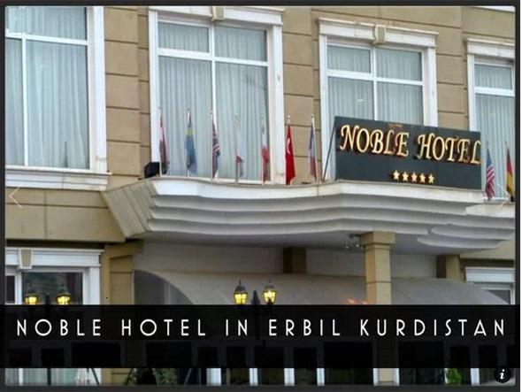 Noble Hotel Arbil Exterior foto